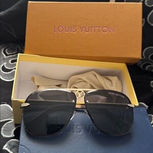 New Louis Vuitton Mens Fashion Sunglasses Aviator